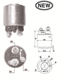 Реле стартера втягивающее MAGNETI MARELLI 940113050562