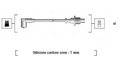 Провода высоковольтные, комплект MAGNETI MARELLI 941085150567