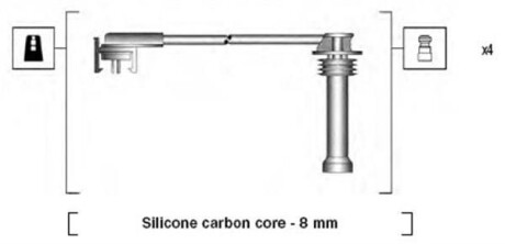 Провода высоковольтные, комплект MAGNETI MARELLI 941185150773