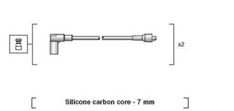 Провода высоковольтные, комплект MAGNETI MARELLI 941318111199