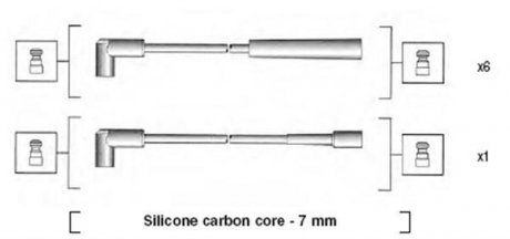 Комплект проводів запалення MAGNETI MARELLI 941425010939