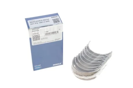 Вкладиші шатунні MB 208 2.3D OM601 (STD) MAHLE / KNECHT 001 PS 18813 000