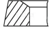 Кільця поршневі MB E-class (W124) 2.0-2.2D (OM601) 84-93 (87.00mm/STD) (2-2-3) MAHLE / KNECHT 002 08 N0 (фото 4)