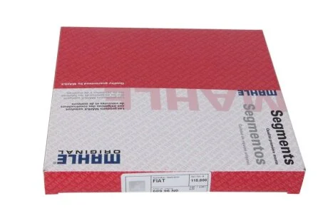 Кольца поршневые на 1 цилиндр, комплект MAHLE / KNECHT 009 96 N0