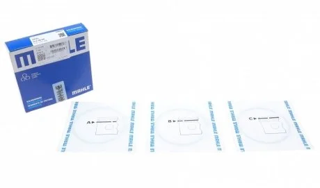 Кольца поршневые, комплект MAHLE / KNECHT 012 08 N0