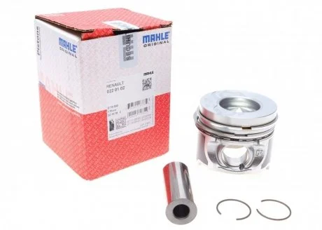 Поршень Renault Kangoo 1.5dCi (76.50mm/+0.5/Палець 26мм) MAHLE / KNECHT 022 01 02