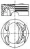 Поршень VW Golf V/ Passat/ Tiguan 1.4 TSI 06- (76.51mm/STD) (BMY, BLG, CAVD) MAHLE / KNECHT 028 PI 00117 000
