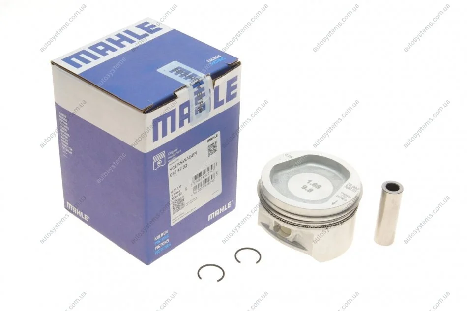 Поршень VW Golf III/Caddy II 1.6 95-00 (77.01mm/+0.50) MAHLE / KNECHT 030 42 02 (фото 1)