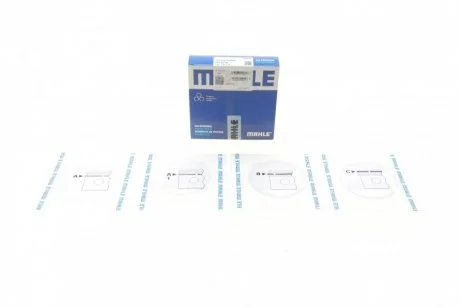Кольца поршневые, комплект MAHLE / KNECHT 030 82 N0