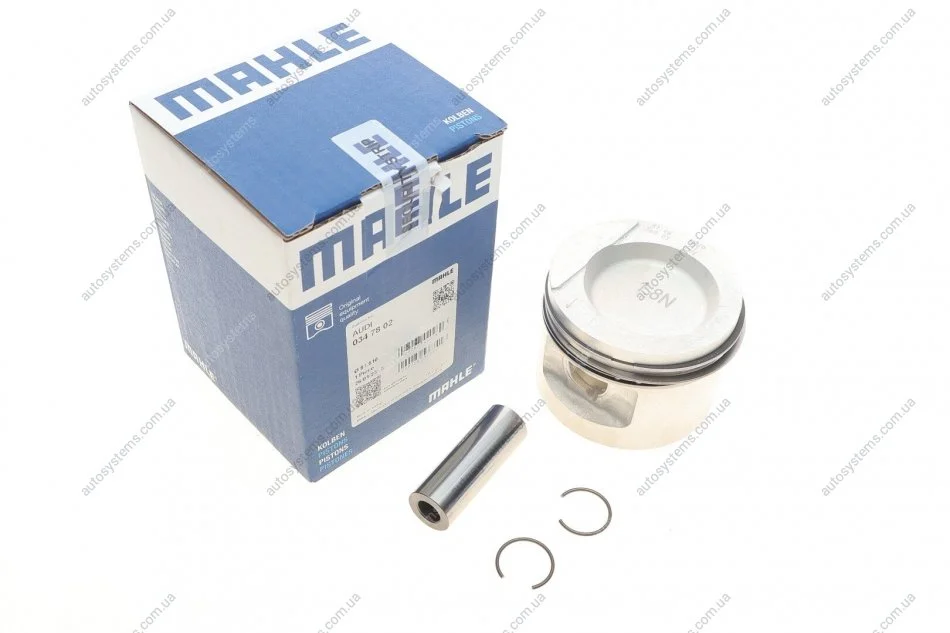 Поршень Audi 80/100/VW Golf/Passat 1.8 88-97 (81.51mm/+0.5) MAHLE / KNECHT 034 78 02 (фото 1)