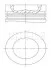 Поршень MAHLE / KNECHT 0385600 (фото 1)