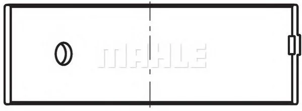 Вкладыши шатунные MAHLE / KNECHT 038PL19914025 (фото 1)