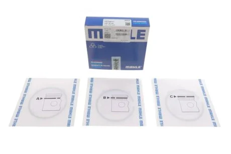 Кольца поршневые, комплект MAHLE / KNECHT 040 25 N0