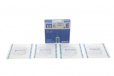 Кільця поршневі,комплект MAHLE / KNECHT 081 RS 00104 0N0