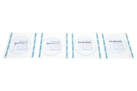 Кільця поршневі BMW 1/2/3/4/5/6/7/X3/X4/X5/X6 3.0i (N54/N55) 06- (84.00mm/STD) (1.2-1.5-2.0) MAHLE / KNECHT 081 RS 00111 0N0