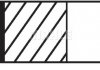 Кільця поршневі BMW 3 (E36)/5 (E39) 2.0i (M52 B20) 92-00 (80.00mm/STD) (1.5-1.5-2) MAHLE / KNECHT 082 67 N0 (фото 2)