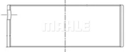 Вкладыш шатунный, пара, стандарт MAHLE / KNECHT 151 PL 10195 000