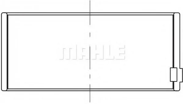 Вкладыши шатунные MAHLE / KNECHT 209PL20225000 (фото 1)