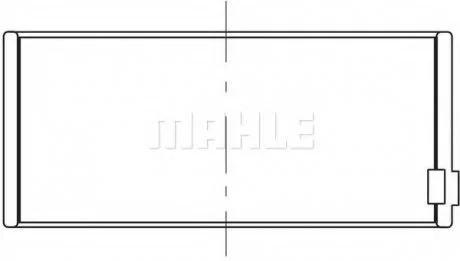 Вкладиші шатунові MAHLE / KNECHT 209PL20225000