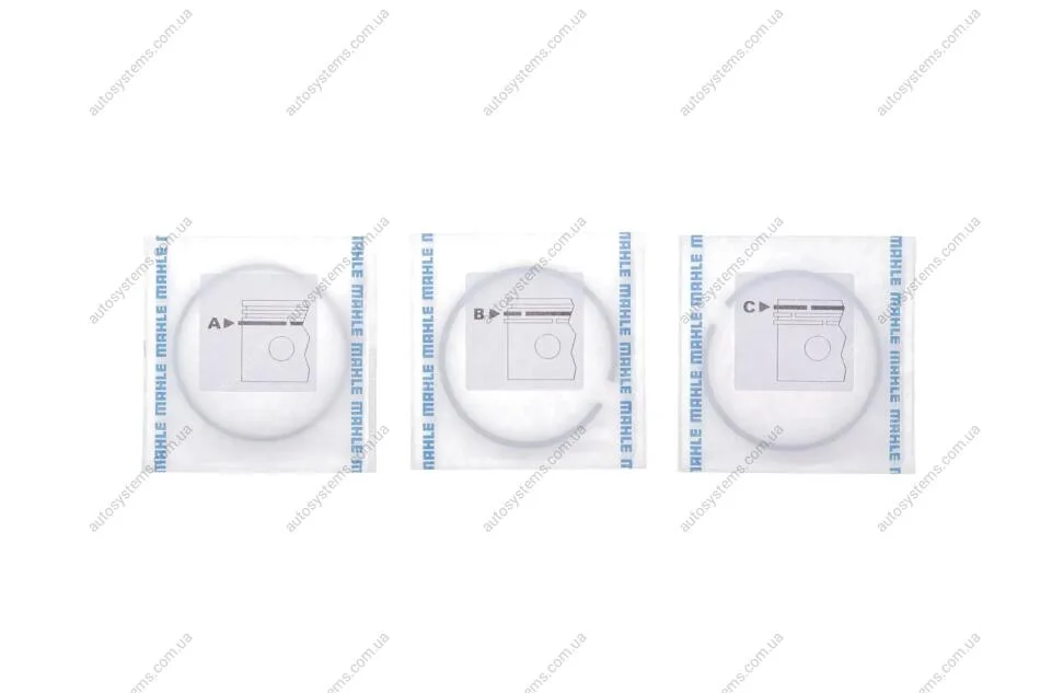 Кільця поршневі Fiat Ducato 2.3D 06- (88.00mm/STD) (2.5-2-2.5)(пошкоджена упаковка) MAHLE / KNECHT DSC_007 RS 00150 0N0 (фото 1)