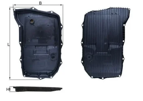 Гидрофильтр, автоматическая коробка передач MAHLE / KNECHT HX 255