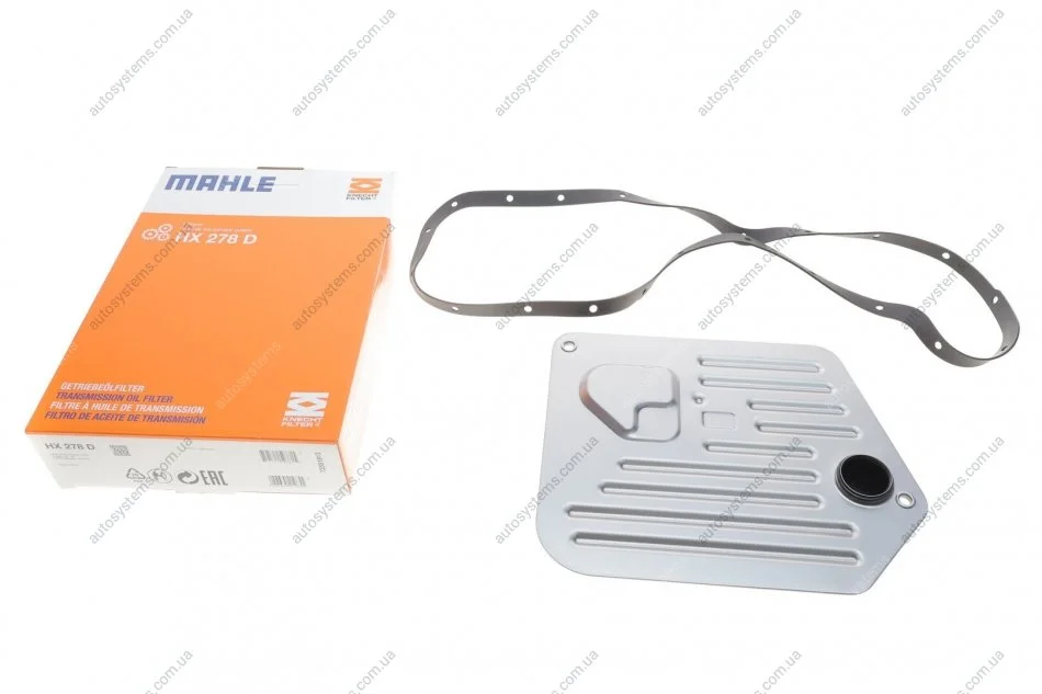 Фільтр АКПП BMW 5 (E39)/7 (E38)/X5 (E53) M52/M57/M62 94- (з прокладкою) MAHLE / KNECHT HX 278D (фото 1)