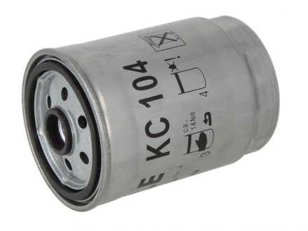 Фильтр топлива MAHLE / KNECHT KC104 (фото 1)