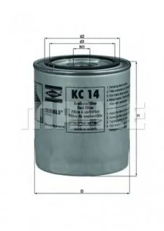 Фильтр топлива MAHLE / KNECHT KC14