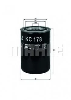 Фильтр топлива MAHLE / KNECHT KC178