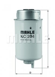 Фільтр палива MAHLE / KNECHT KC204