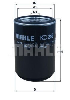 Топливный фильтр MAHLE / KNECHT KC 249D