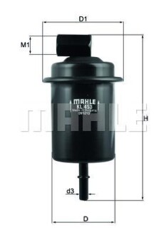 Топливный фильтр MAHLE / KNECHT KL 453