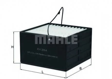 Фильтр топлива MAHLE / KNECHT KX394