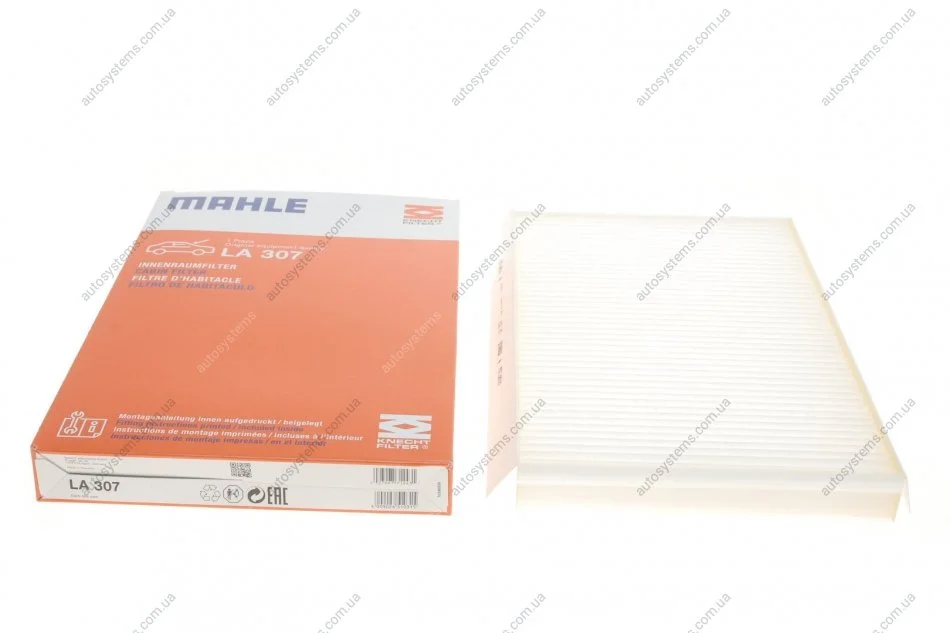 Фільтр салону MAHLE / KNECHT LA307 (фото 1)