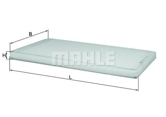 Фильтр салона MAHLE / KNECHT LA 33 (фото 1)