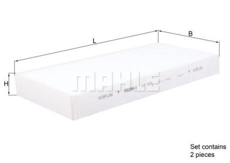 Фильтр салона MAHLE / KNECHT LA 426/S