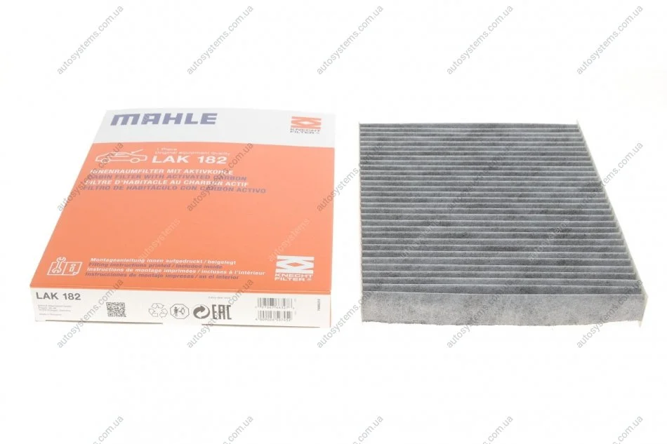Фильтр салона MAHLE / KNECHT LAK182 (фото 1)