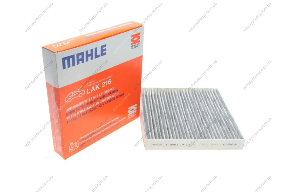 Фільтр салону MAHLE / KNECHT LAK216 (фото 1)