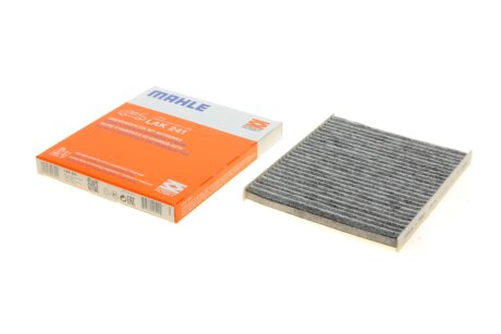 Фільтр салону Fiat Panda 1.1-1.4 JTD 95-/Ford Ka 1.2/1.3 TDCi 08-16 (вугільний) MAHLE / KNECHT LAK 241