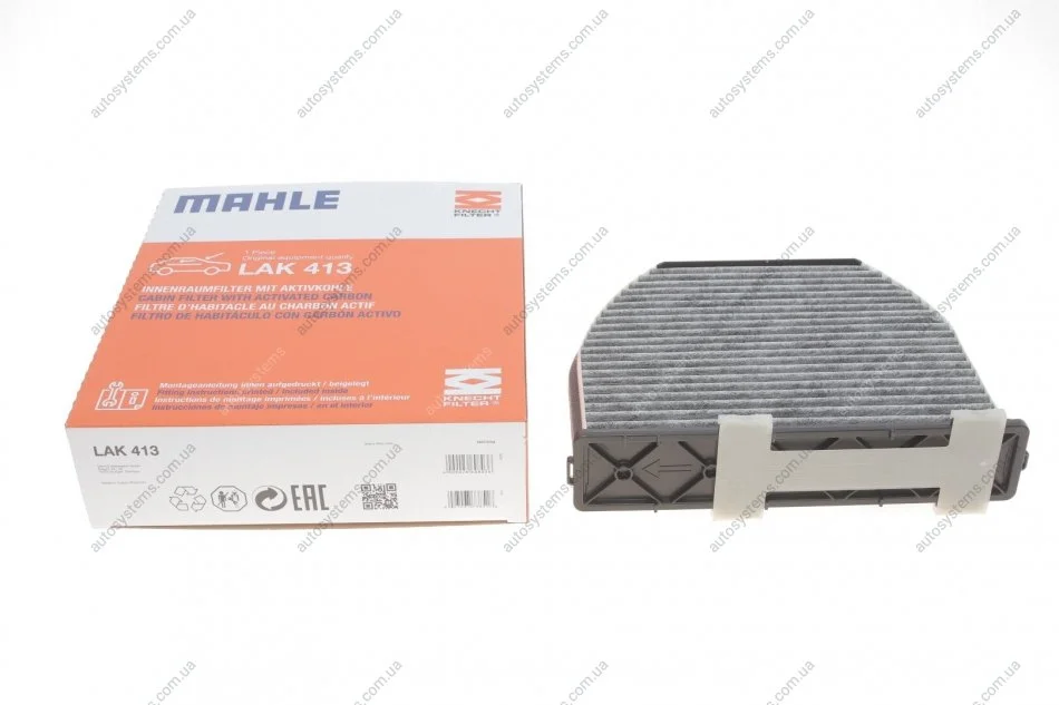Фільтр салону MAHLE / KNECHT LAK413 (фото 1)