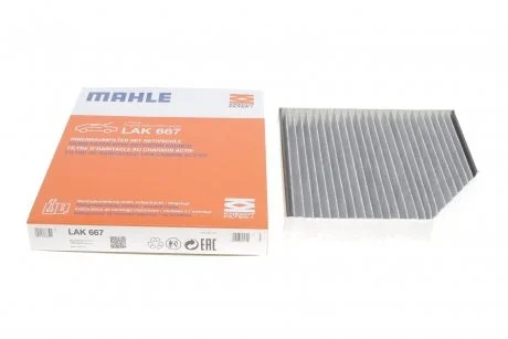 Фильтр салона MAHLE / KNECHT LAK667