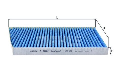 Фильтр салона MAHLE / KNECHT LAO 129