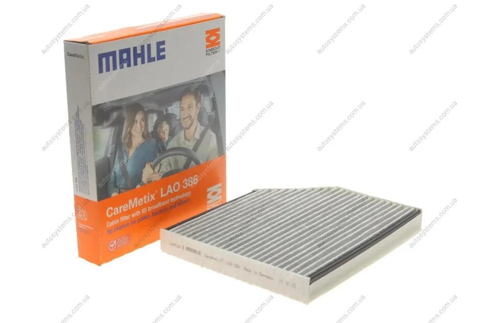 Фильтр салона MAHLE / KNECHT LAO386 (фото 1)