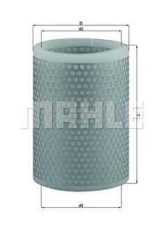 Воздушный фильтр MAHLE / KNECHT LX 136