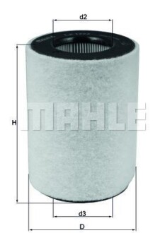 Воздушный фильтр MAHLE / KNECHT LX 1792