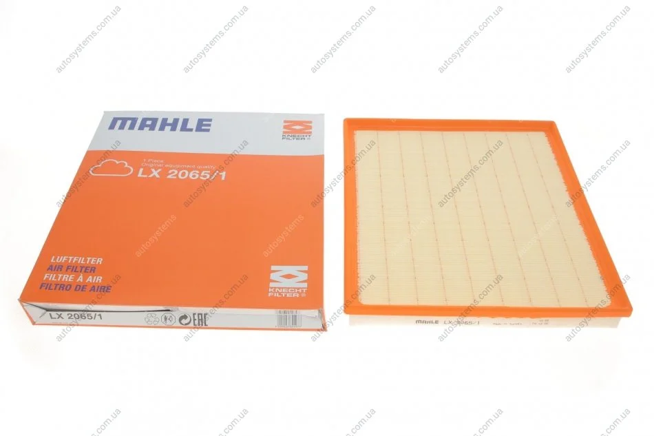 Фільтр повітря MAHLE / KNECHT LX2065/1 (фото 1)
