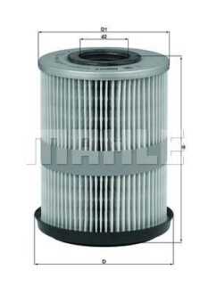 Воздушный фильтр для спецтехники MAHLE / KNECHT LX 293