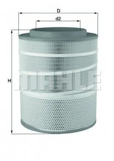 Фільтр повітря MAHLE / KNECHT LX3141