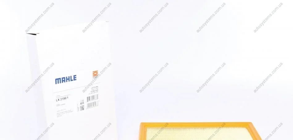 Фільтр повітря MAHLE / KNECHT LX3196/1 (фото 1)
