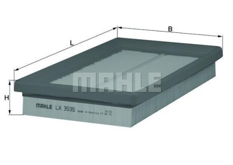 Воздушный фильтр MAHLE / KNECHT LX 3535